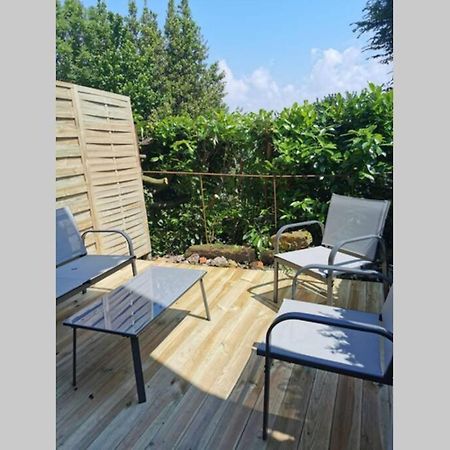 Le 3 De Coeur Avec Terrasse Apartment Honfleur Exterior foto